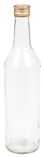 [541346] GLAS FLASCHE M.SCHRAUBV.
