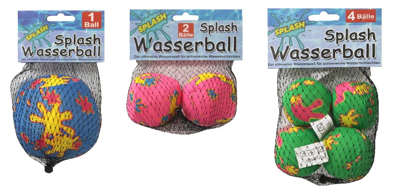 WASSER-SOFTBÄLLE,3FA. SB