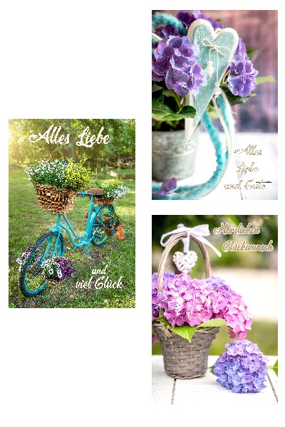KARTE, ALLGEMEIN BLUMEN