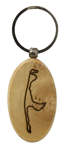 SCHL-ANH.HOLZ,OVAL,SYLT
