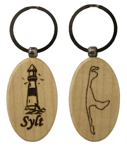 SCHL-ANH.HOLZ,OVAL,SYLT