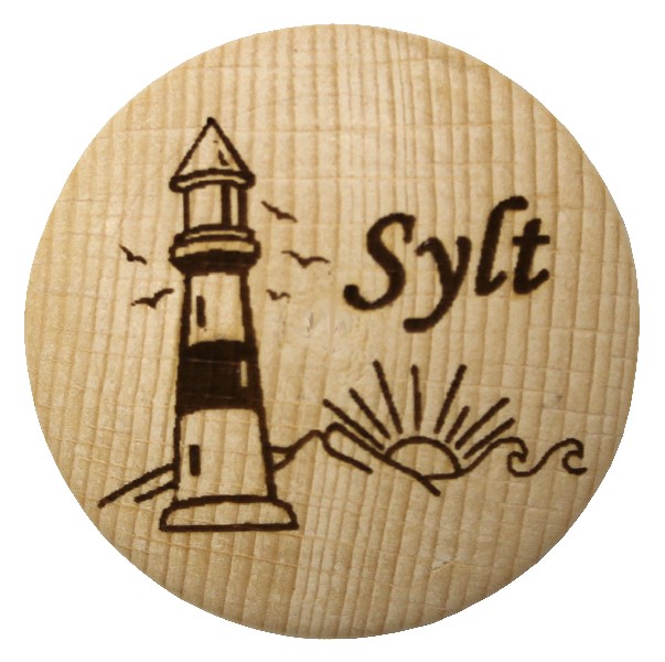 MAGN.HOLZ,RUND,5CM,SYLT