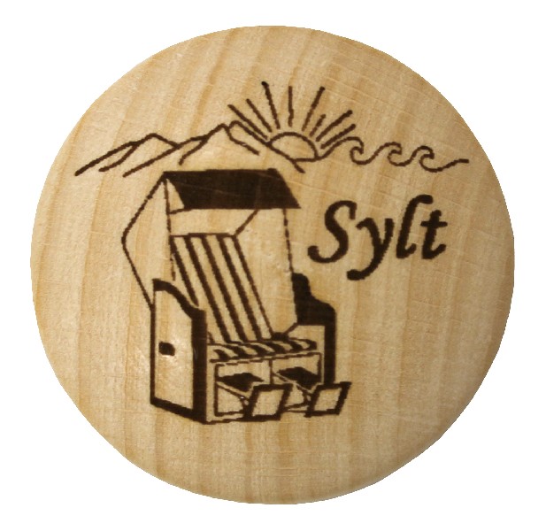 MAGN.HOLZ,RUND,5CM,SYLT