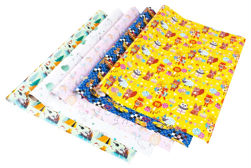 GESCHENKPAPIER KINDERMOT.
