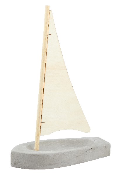 BOOT,ZEMENTBASIS/HOLZ22CM