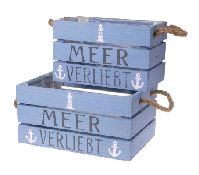 HOLZBOX,2ER SET,MEER VERL