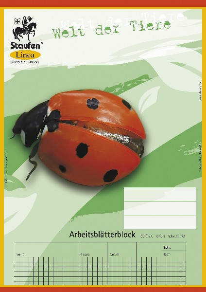 ARBEITSBLOCK A4/50BL.KAR.