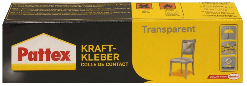 PATTEX TRANSPARENT 50 GR.