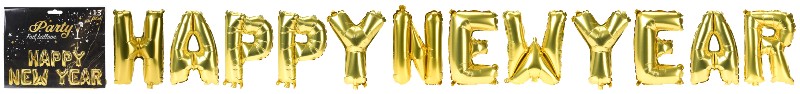 FOLIENBALLON HAPPY NEW.SB
