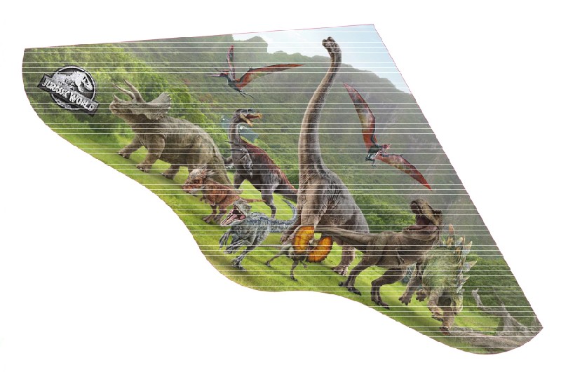 PLA.DRA.JURASSIC 98X53,SB