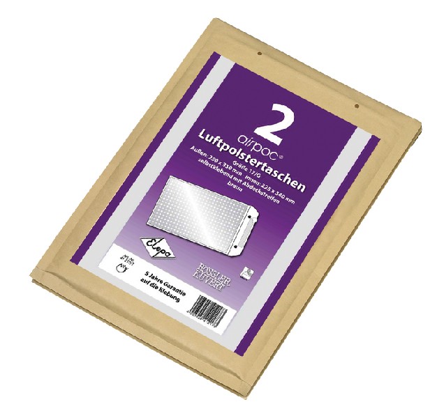 LUFTPOLSTERTASCHEN BRAUN