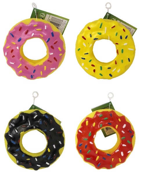 HUNDEWURFDONUT,15CM,4F.SB