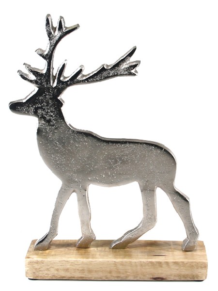 HIRSCH MET.SILB. A.HOLZ