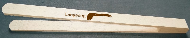 [843257] GRILLZANGE,HOLZ,ca. 32 cm