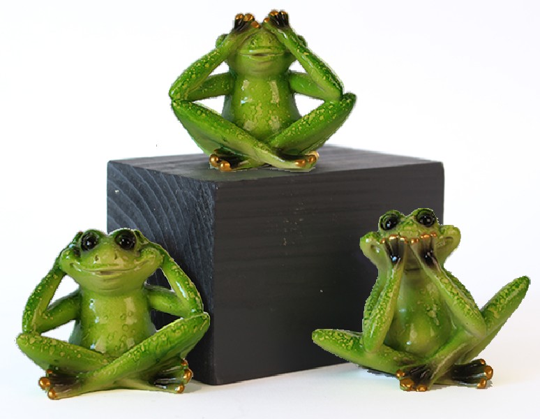 FRÖSCHE,POLYRES.7X4X6CM