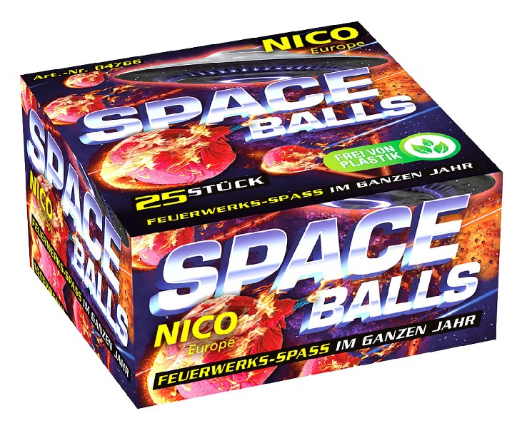 SPACE BALLS,25ER,FALTSCH.