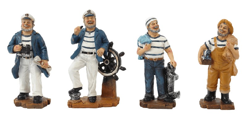 SEEMÄNNER,STEH.,16CM,3FA.