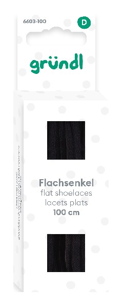 FLACHSENKEL 100CM SCHW.SB