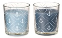 KERZE I.GLAS,ANKER,2ER