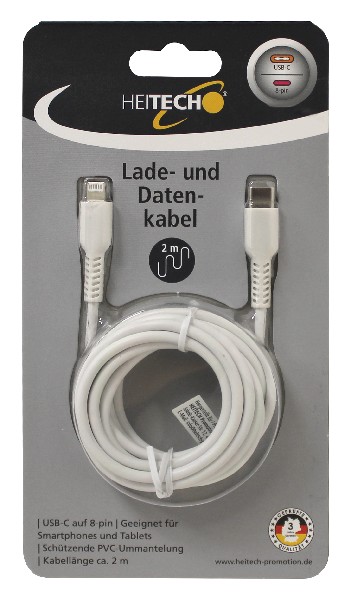 LADEKABEL USB C/8-PIN,SB