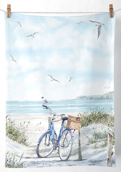 GESCHIRRTUCH, BIKE AT THE