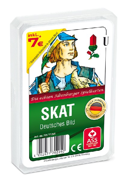 SKAT DT.BILD PVC ETUI