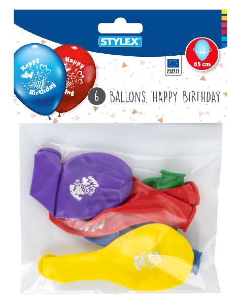 BALLON,HAPPY BIRTH.6ER,SB