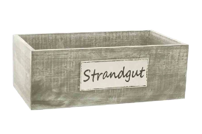 HOLZBOX,STRANDGUT,21X11X7