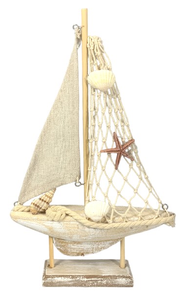 SCHIFF,HOLZ,28X17,5X4CM