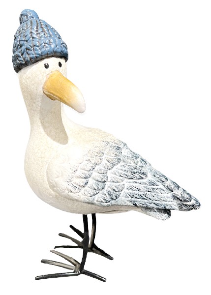MÖWE,MET.BEINE,13CM,1FA.