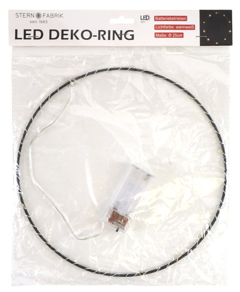 DEKO-RING 25CM, 10 LED