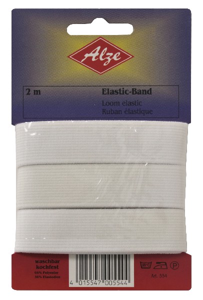 ELASTIC-BAND 2M WEISS SB