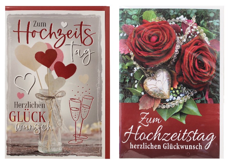 KARTE, HOCHZEITSTAG
