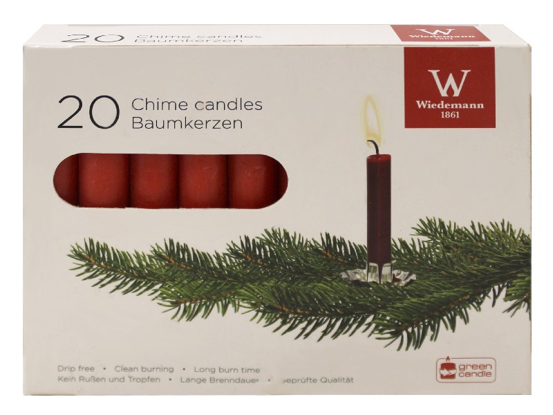 BAUMKERZEN 20ER ROT