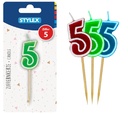 ZIFFERNKERZE "5" 1ER SB