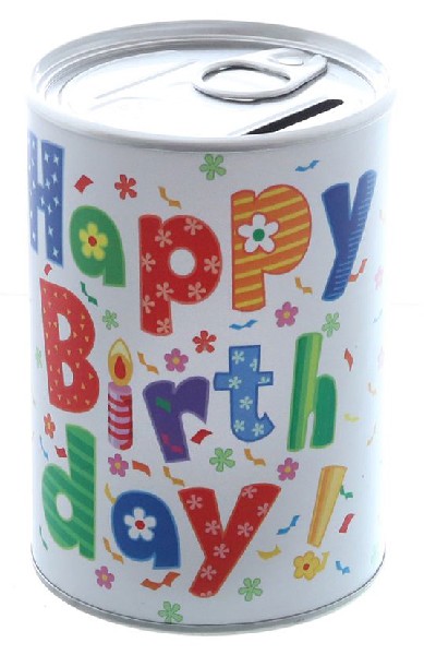 SPARDOSE HAPPY BIRTHDAY