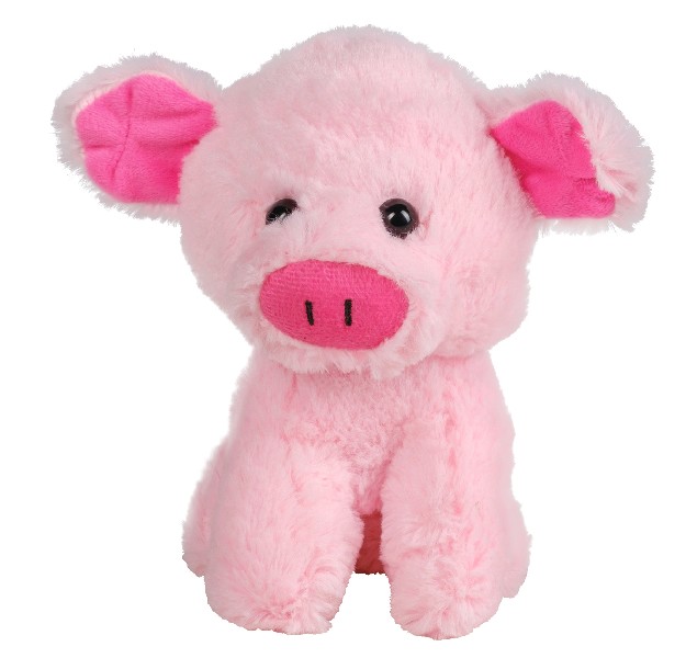 [366466] PL.SCHWEIN,ROSA/SITZ,19CM