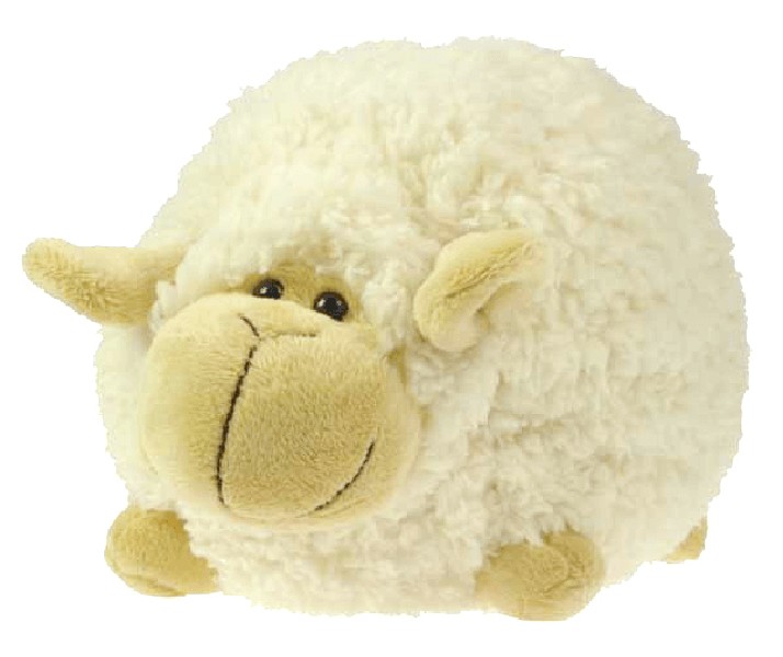 PL.SCHAF,STEH.BEIGE,25CM