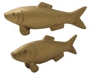 FISCH,GOLD,STEHEND,9,5CM