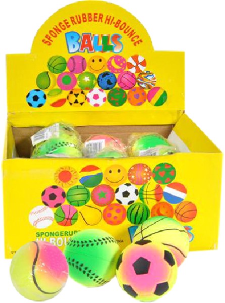 SPRUNGBALL 65MM 4FB.S.I.D