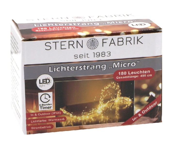 LICHTERSTANG LED 180ER