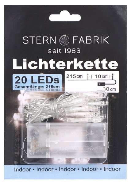 DRAHTLICHTERK. LED 20ER
