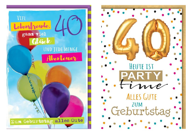 KARTE, GEB. ZAHL 40