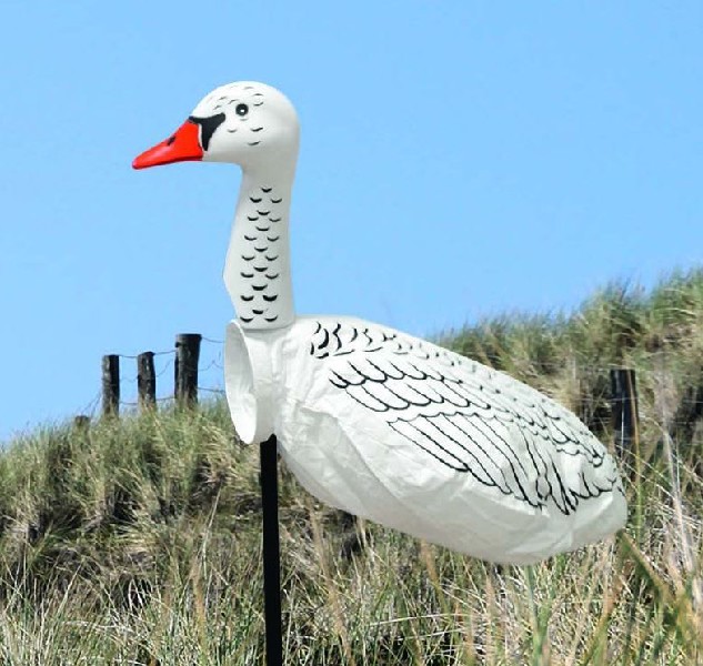 WINDSACK GANS,69X32CM, SB