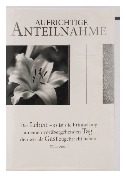 KARTE, TRAUER