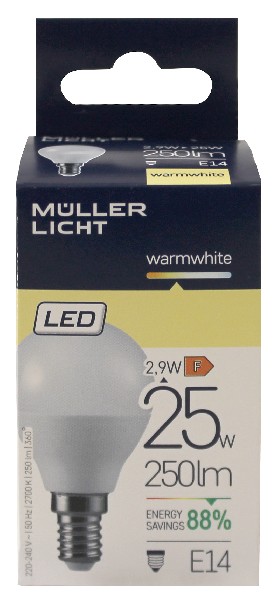KUGEL,LED-SMD,E14,2,9W SB