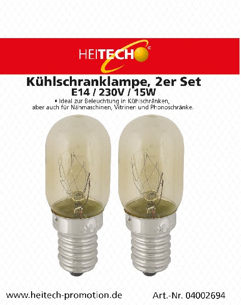 KÜHLSCHRANKLAMPE 15W, SB