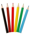 BUNTSTIFTE,6ER,KURZ, SB