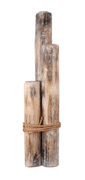 HOLZ POLLER,3ER BUND,70CM