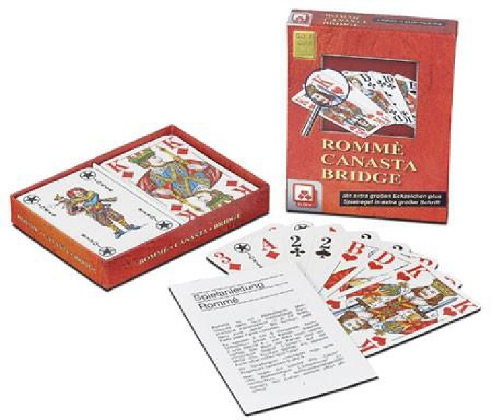 ROMME,BRIDGE,CANASTA, FS